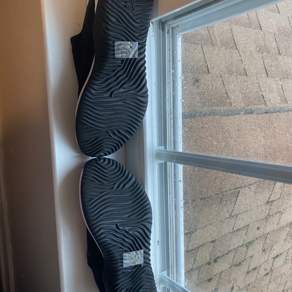 Ryka Knit Slip-On Sneakers - Echo Knit, black 7.5 - Picture 3 of 3